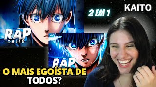 REACT - Egoísta e Meu Ego | Isagi Yoichi (Blue Lock) pt. 1 e 2 | Kaito