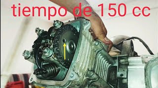 como poner a tiempo una motoneta italika  150cc 125cc