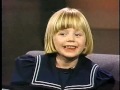 Lulu Cash Gibson (Child Genius) on Letterman, December 15, 1989