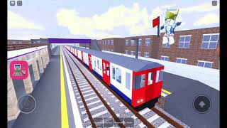 Journey On the Metro D78 Stock from City to Neepe (Roblox Trains by yrrebRBLX)