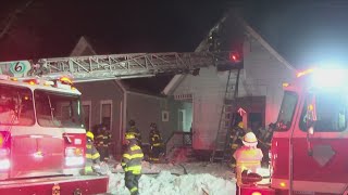 Fire breaks out at vacant house on Oscar Street