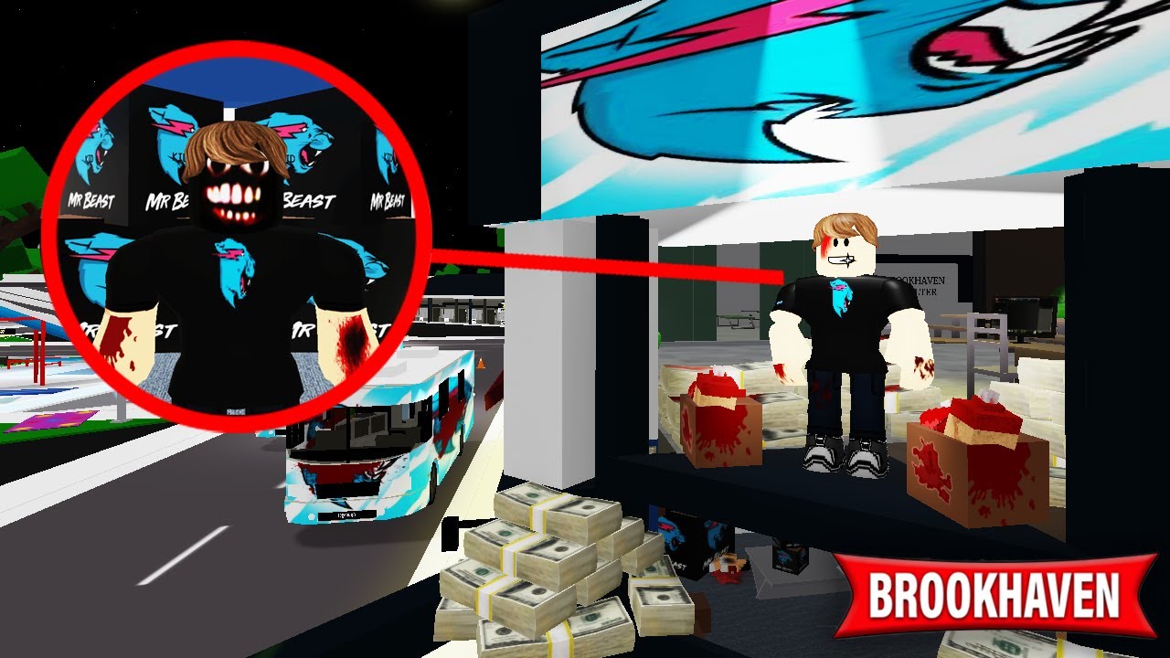 NUNCA CONOZCAS A MR BEAST EN BROOKHAVEN - ROBLOX - YouTube