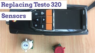 HOW TO REPLACE SENSORS ON TESTO 320