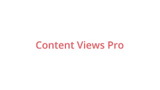 WordPress Grid Plugin - Content Views Pro