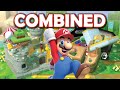 What if every level is COMBINED in Super Mario 3D World? [Super Mario 3D World mod World 1 and 2]