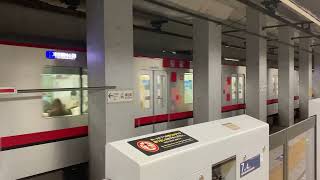 東武70000系東京メトロ日比谷線神谷町駅