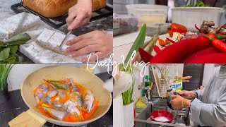 DAILY ACTIVITIES IRT || MASAK MENU CAH KANGKUNG \u0026 IKAN WOKU || UNBOXING PAKET