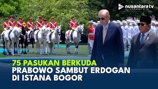 Penampilan Memukau 75 Pasukan Berkuda Simbol Sakral Prabowo Sambut Erdogan di Istana | BREAKING NEWS