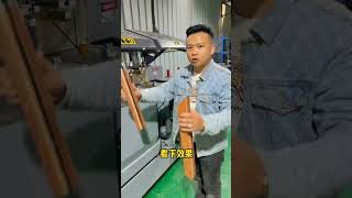 Automatic Double Head Aluminum Cutting Saw Working Video #machine #aluminium #factory