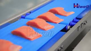 Hiwell--fish portion cutting and sorting system