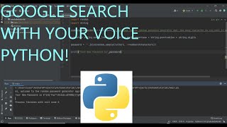 Best Voice Google Searcher With Python [python language 2023]