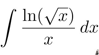 Integral ln(sqrt(x))/x