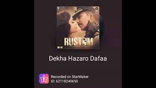 #Dekha Hazaro Dafaa (covered by Khushi Jha)#Rustom #The Musical Journey