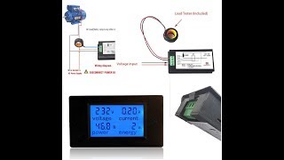 Digital multimeter AC as use.