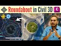 Roundabout Design in Civil 3D