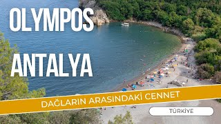 Antalya Olimpos Plajı ve Antik Kenti  | Dağların Arasındaki Cennet | Анталья, пляж Олимпос