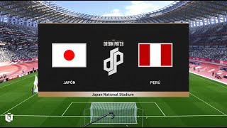 Japon vs Perú - Amistoso Internacional  | Gameplay Pes 2021