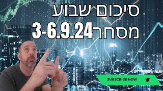 סיכום שבועי 3-6.9.24   שבוע מסחר קצר סה\