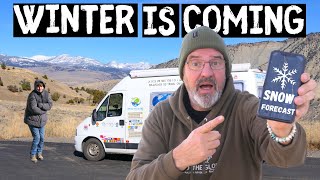 600 MILE USA WINTER VAN LIFE RACE AGAINST THE SNOW [S7-E66]