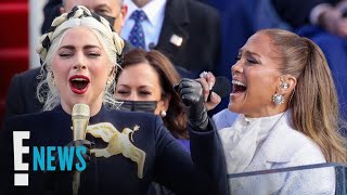 Lady Gaga & Jennifer Lopez Perform at 2021 Inauguration | E! News