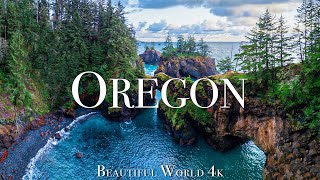 Oregon 4K Nature Relaxation Film - Relaxing Piano Music - Natural Landscape