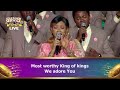 AUGUST COMMUNION SERVICE & PRAISE NIGHT || LOVEWORLD SINGERS - MOST WORTHY KING OF KINGS