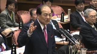 2.21参議院予算委員会 (維新会）片山虎之助