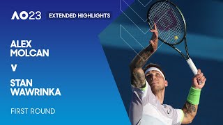 Alex Molcan v Stan Wawrinka Extended Highlights | Australian Open 2023 First Round
