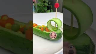 Vegetable Saladआज मैं एक स्वादिष्ट छोटी नौका बन गई।#funny #shorts