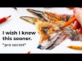 This Colored Pencil Secret Makes Realism Easy (even for beginners)