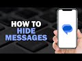 How To Hide Messages In Google Messages (Quick Tutorial)