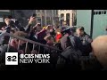 Anti-ICE demonstrators clash with NYPD in Lower Manhattan