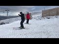 Alice Learns To Ski at Nevis Range - Week 1 The Basics