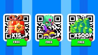 FREE! 🥳 GEMS \u0026 OLLIE BRAWLER | ALL REWARDS QR CODES