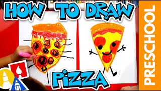How To Draw Pizza - Preschool