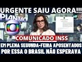 É OFICIAL: SAIU AGORA A TARDE, COMUNICADO IMPORTANTE PARA OS APOSENTADOS E PENSIONISTAS.