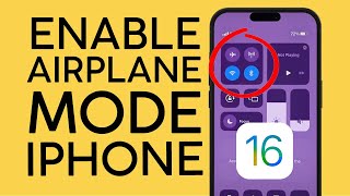 How to Enable Airplane Mode on Iphone iPad on iOS 16 2022