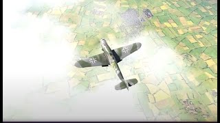 4YA: PO Normandy-Axis JG26 Group Flight - FW190 hitting B-17s | Digital Combat Simulator