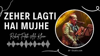 Zeher Lagti Hai Mujhe | Rahat Fateh Ali Khan | Best Qawali 2024-25