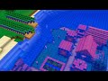 ZOMBIE FOUND UNDERWATER VILLAGE MINECRAFT NOOB VS PRO BATTLE