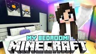 💙 Building MY BEDROOM in Minecraft!