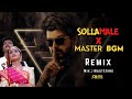 Dj Love Jagathish - Sollamale X Master - Remix - (Female Version) - (Folk Mix) - 2K23