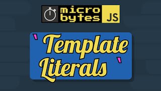 JavaScript Template Literals In 90 Seconds #JavaScriptJanuary