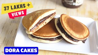 Dora Cakes Recipe In Hindi-Dorayaki-How To Make Dora Cakes-Kids Recipes-Doraemon Cakes-Ep-187 Dora Cakes Recipe In Hindi-Dorayaki-How To Make Dora Cakes-Kids Recipes-Doraemon Cakes-Ep-187