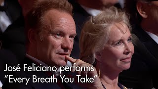 José Feliciano performs Every Breath You Take at the Polar Music Prize ceremony 2017