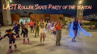 LAST Roller Skate Party of the season 2024 #toronto