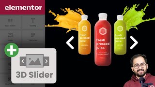 Elementor’s 3D Product Reveal Slider  (FREE)