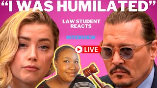 LAW STUDENT REACTS: AMBER HEARD NBC INTERVIEW  "I WAS HUMILIATED"