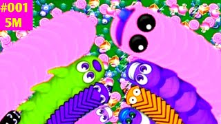 WORMATE ZONE.IO - Rắn Săn Mồi BIGGEST SNAKE - Epic Worms Zone Best Gameplay 2023 ! Top Games mocking