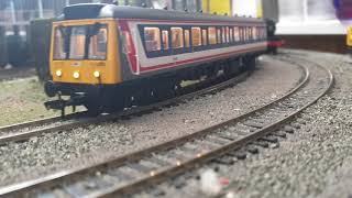 Bachmann class 117 DMU with Howes sound, Network Southeast livery